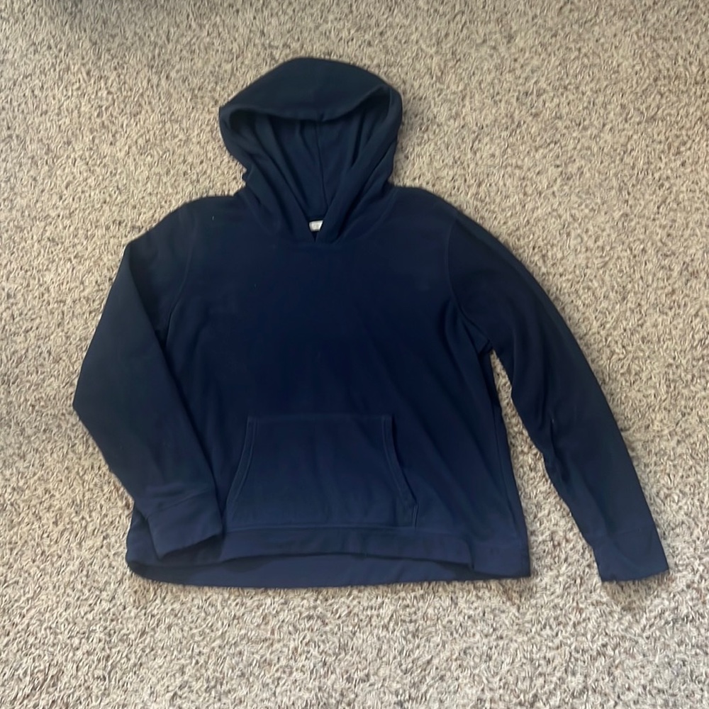 Soft navy blue sweatshirt. Oversized